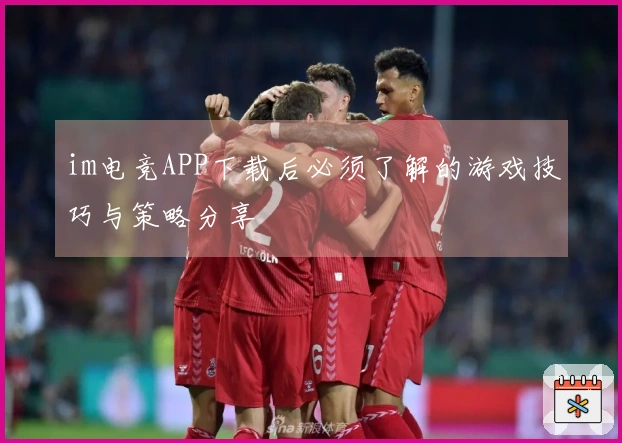im电竞APP下载后必须了解的游戏技巧与策略分享